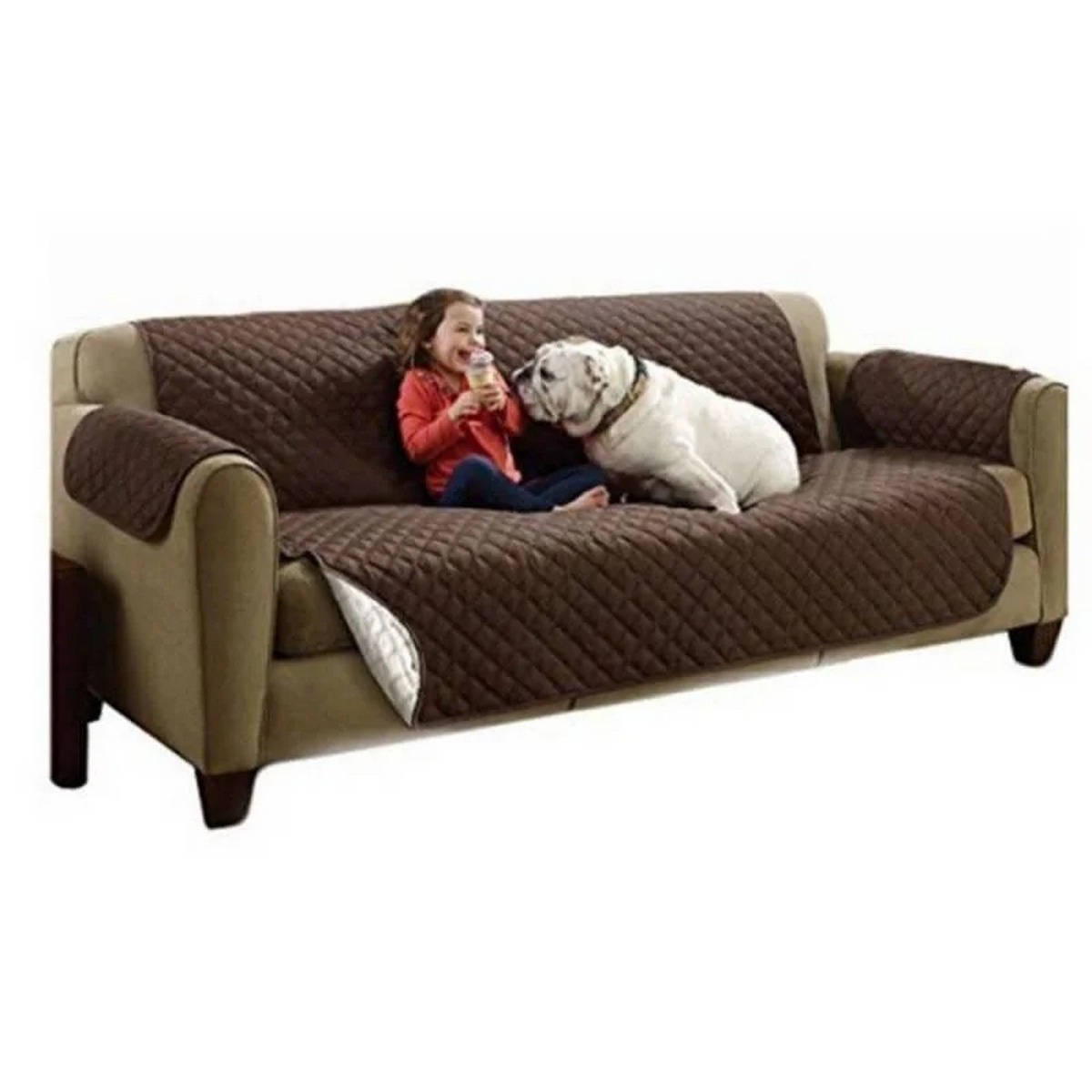 Forro Protector Sofa Muebles 2 Puestos